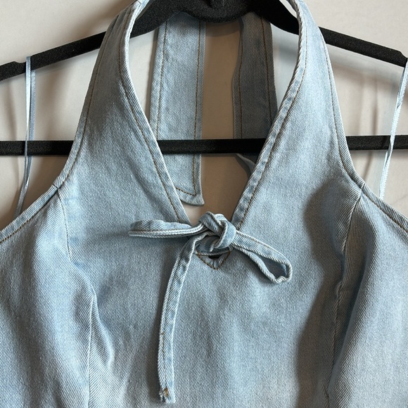 Jean dress. Small - Picture 4 of 4